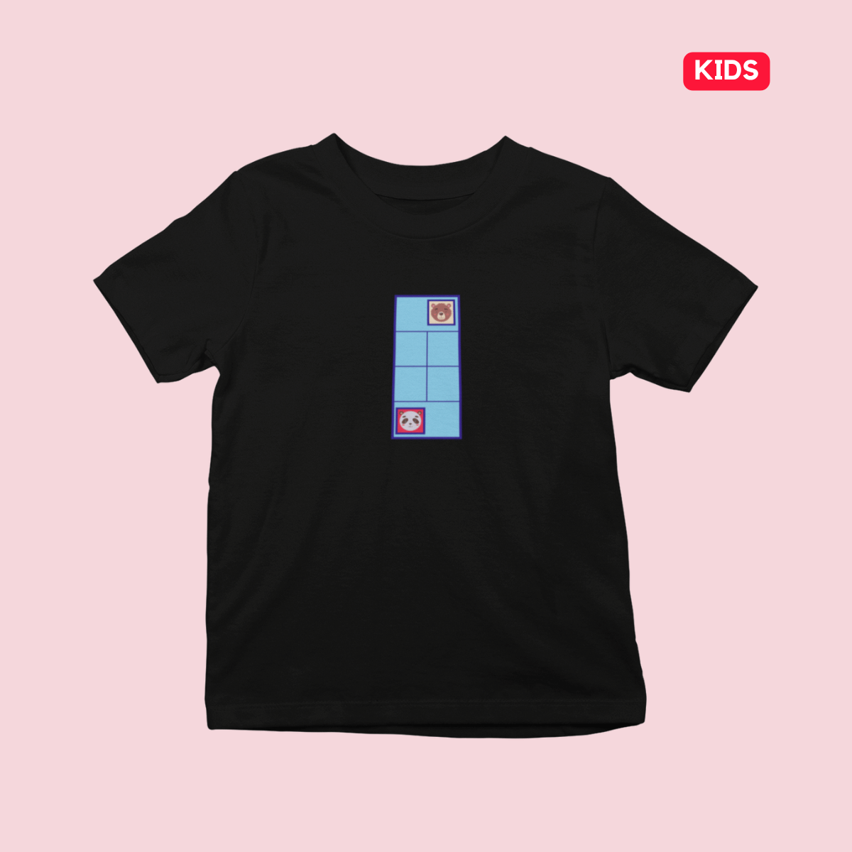 Love Tennis Single Court (Kids) - Blue