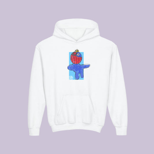 “Big Chomp” Hoodie - Blue