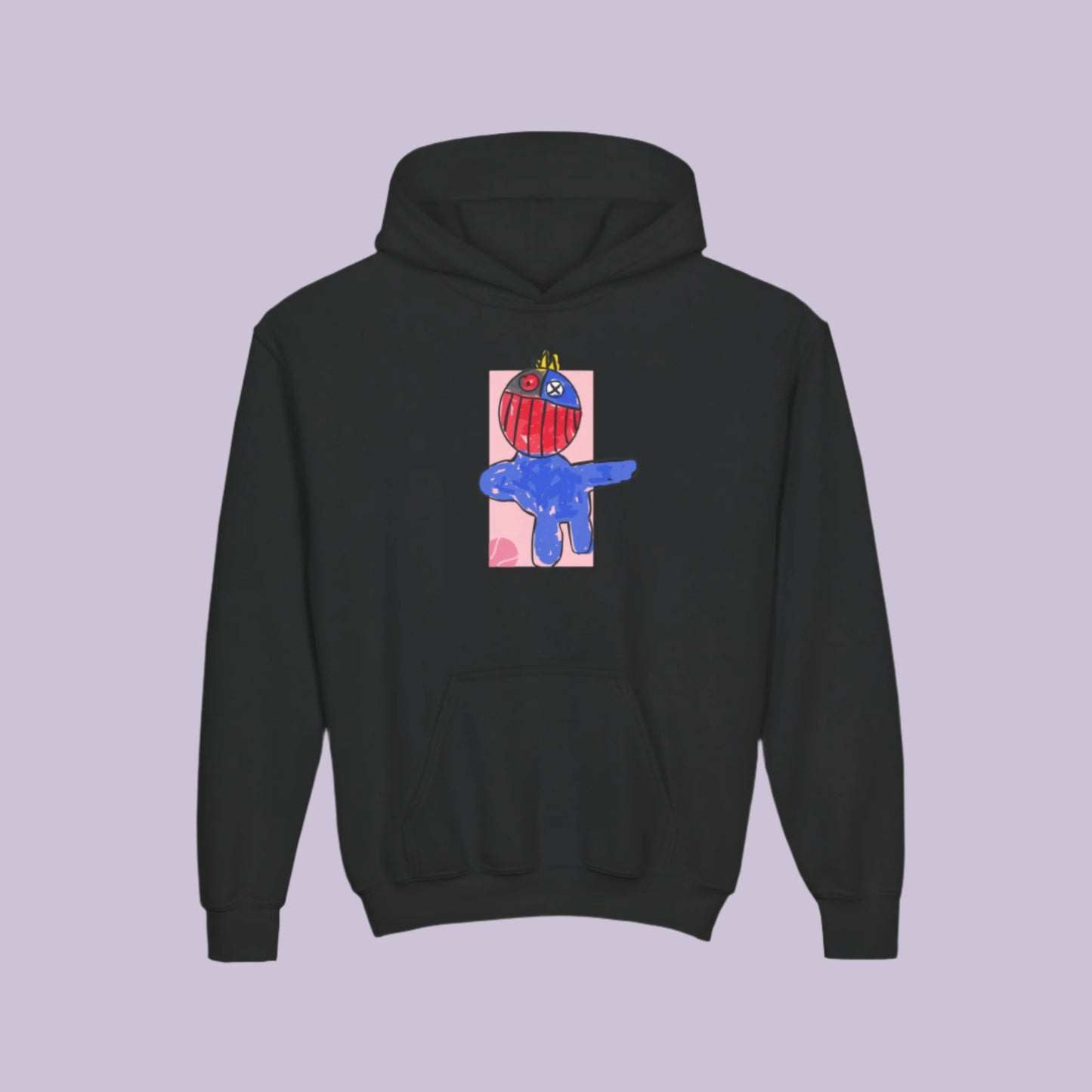 “Big Chomp” Hoodie - Pink
