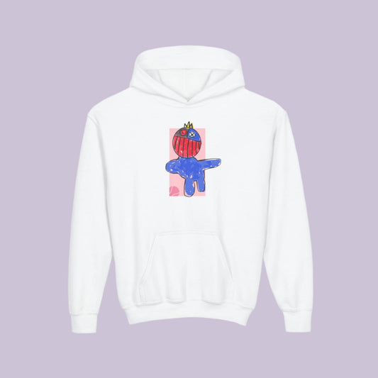 “Big Chomp” Hoodie - Pink
