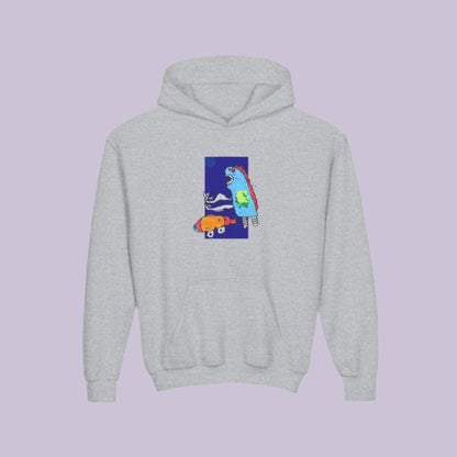 “Cosmo Dino” Hoodie - Navy
