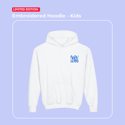 40% Love Hoodie (Kids) - Blue