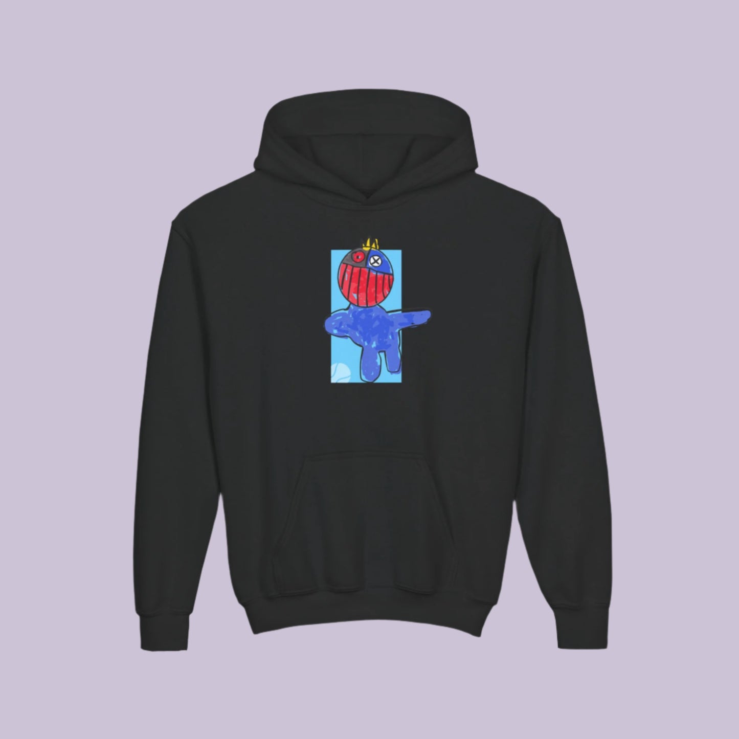 “Big Chomp” Hoodie - Blue