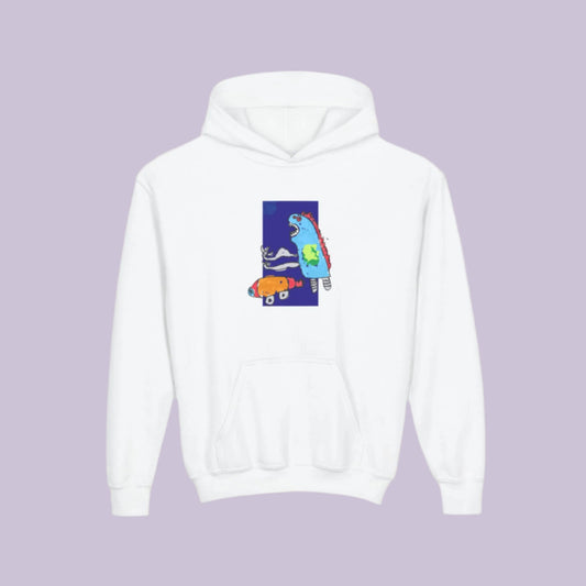 “Cosmo Dino” Hoodie - Navy