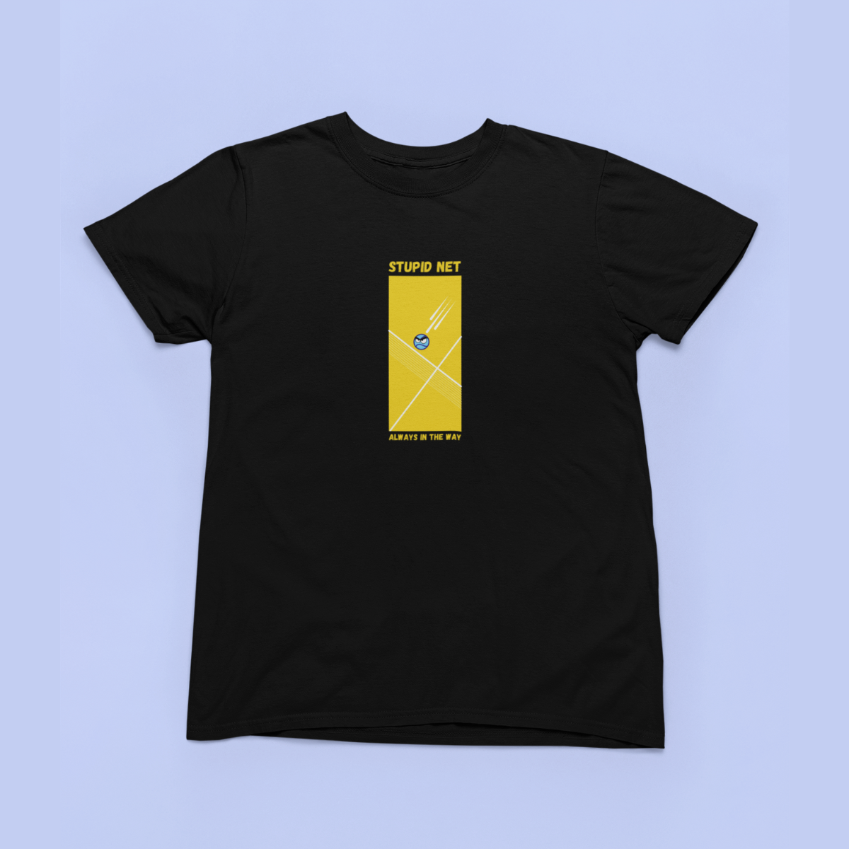 Stupid Net - Navy Yellow