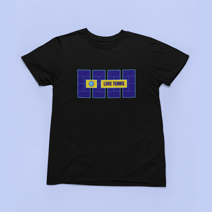 Love Tennis Four Courts - Front - Navy