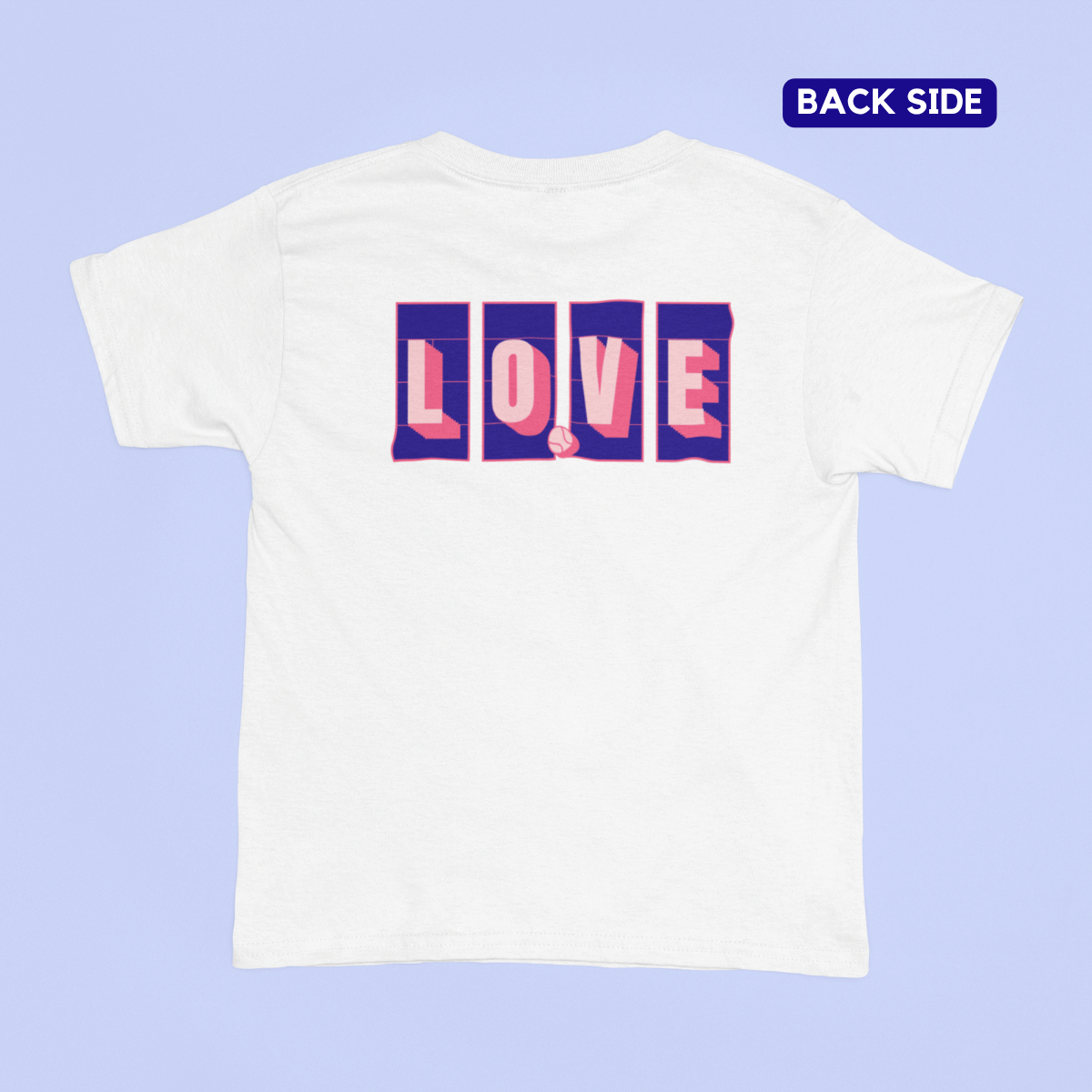 Love Tennis Four Courts - Back - Navy