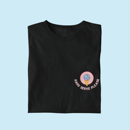 Hard Serve Please- Pink Blue
