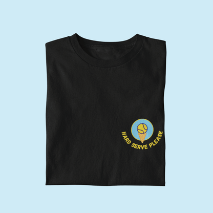 Hard Serve Please - Yellow Blue
