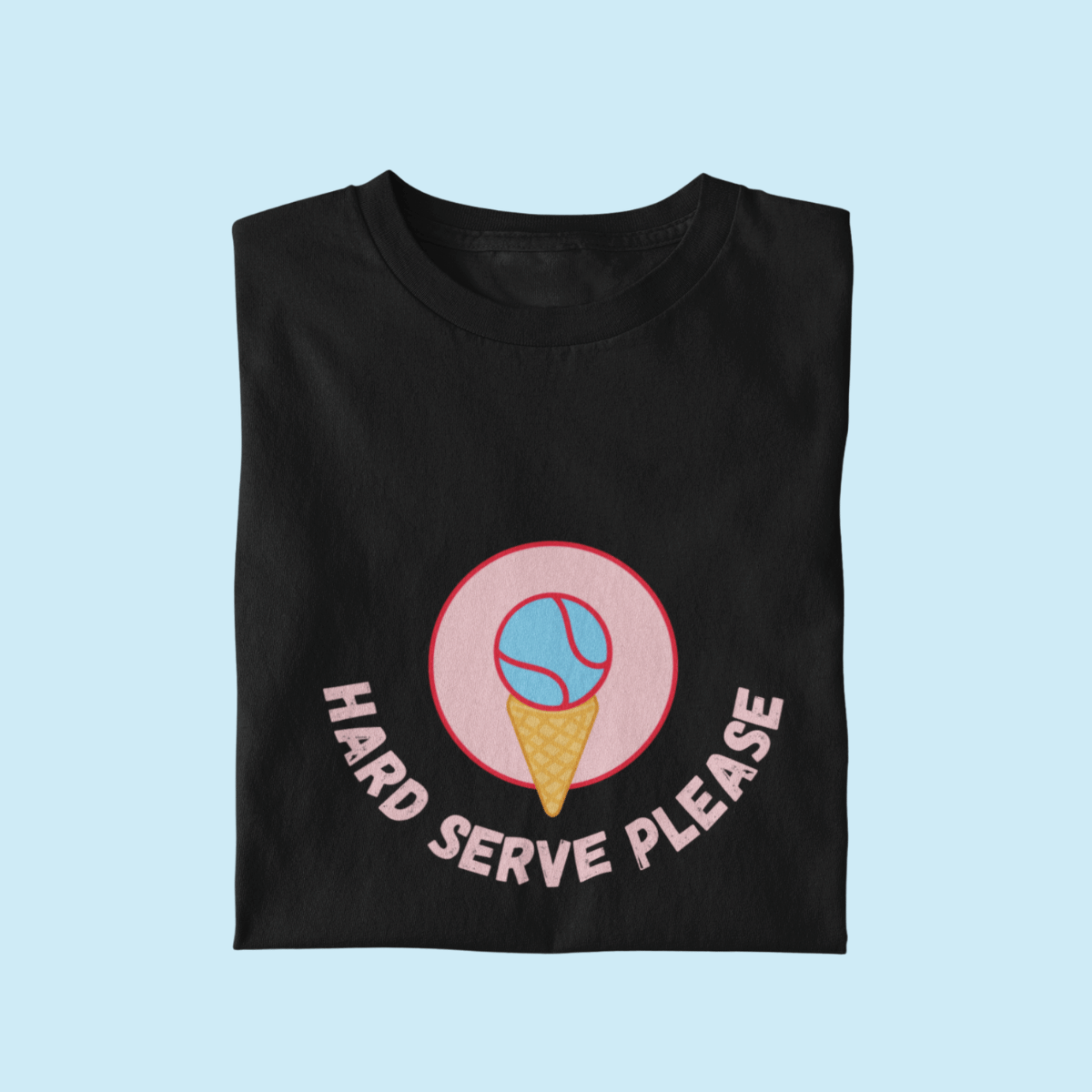 Hard Serve Please (Kids) - Pink Blue