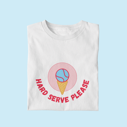 Hard Serve Please (Kids) - Pink Blue