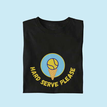 Hard Serve Please (Kids) - Blue Yellow