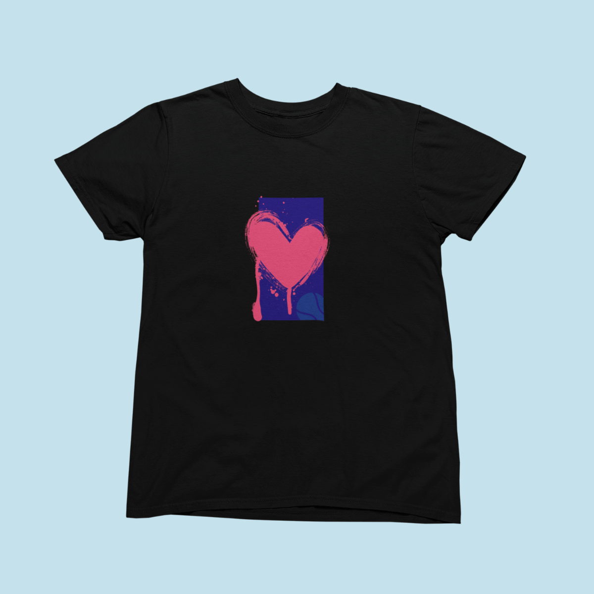 Courtside Heartbeat - French Rose Navy