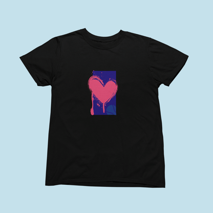 Courtside Heartbeat - French Rose Navy