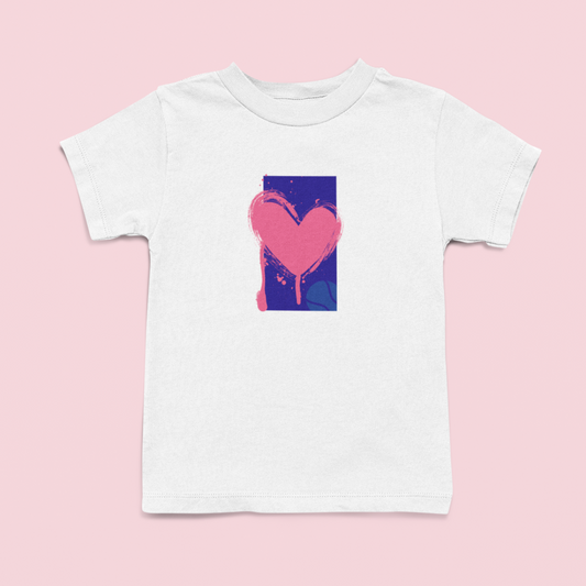 Courtside Heartbeat (Kids) - Rose Navy