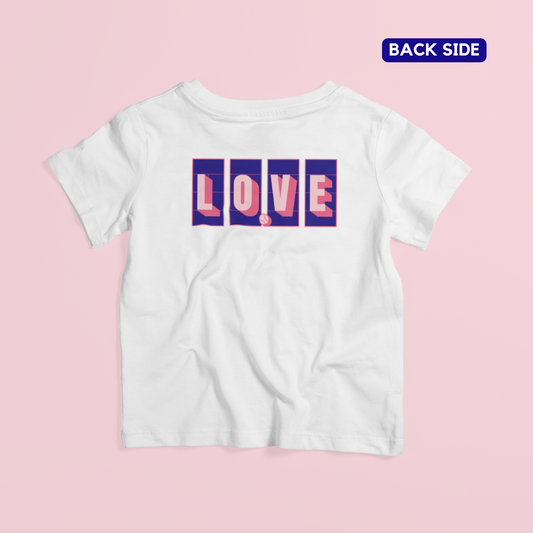 Love Tennis Four Courts - Back (Kids) - Navy