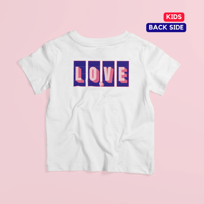 Love Tennis Four Courts - Back (Kids) - Navy