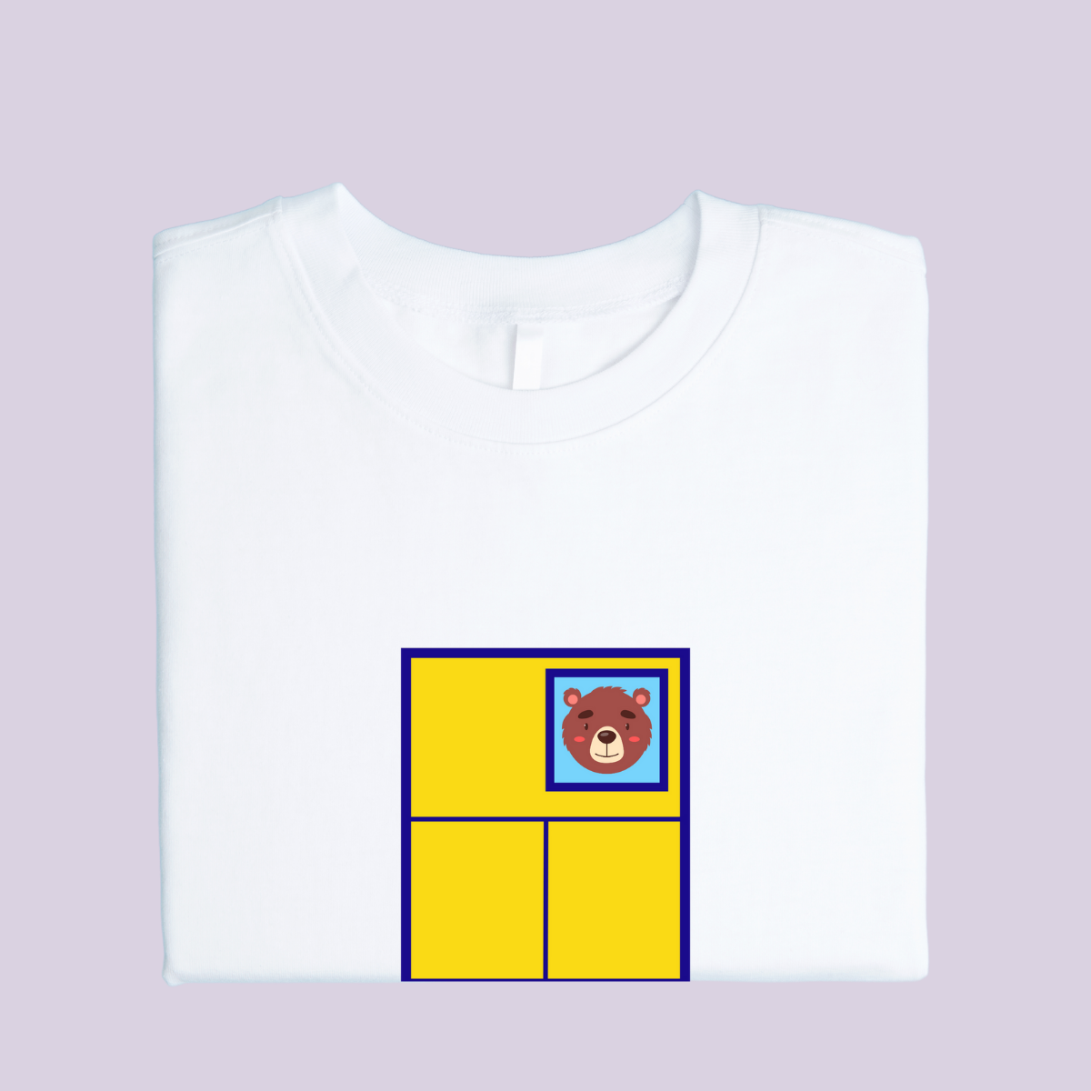Love Tennis Single Court (Kid's) - Yellow
