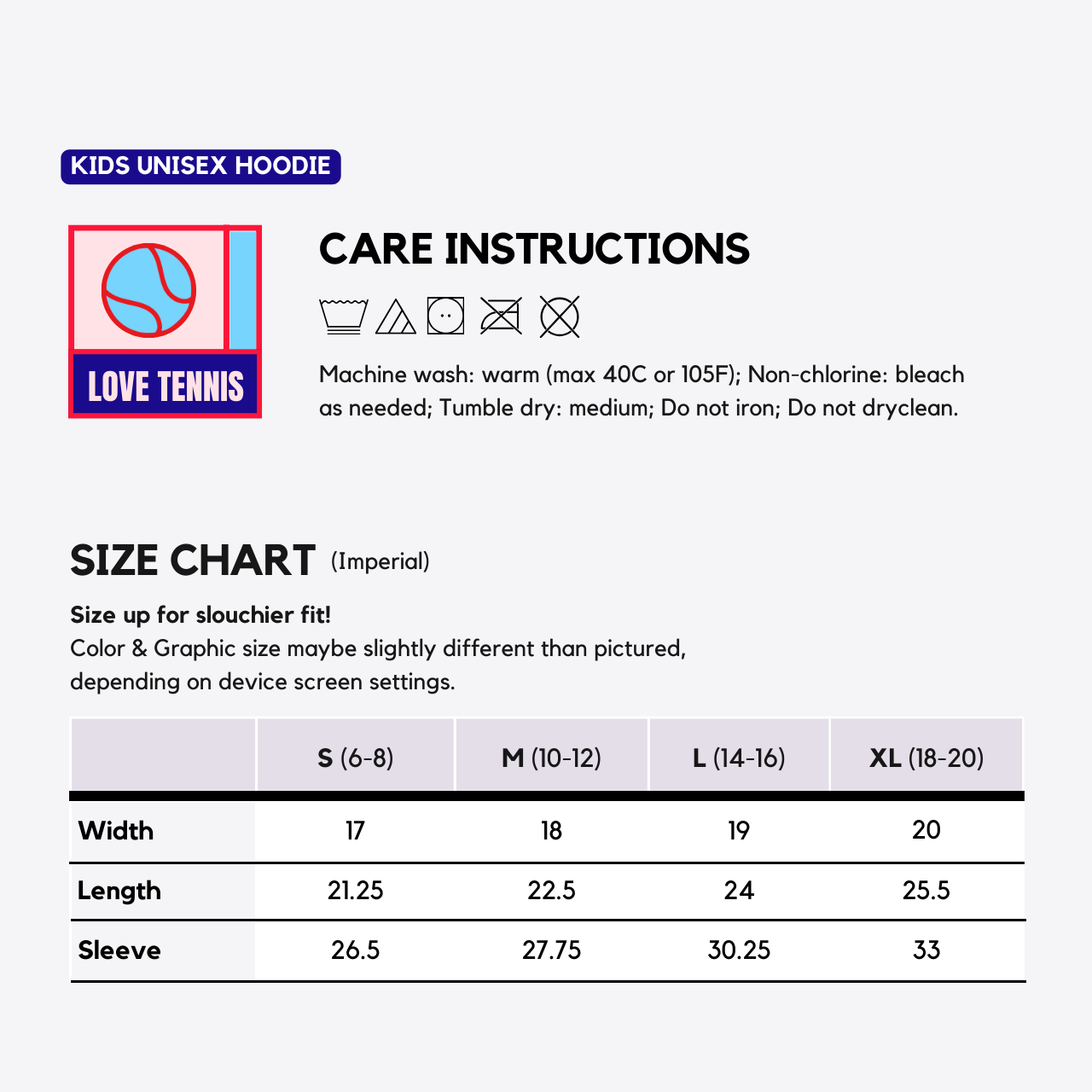 40% Love Hoodie (Kids) - Blue