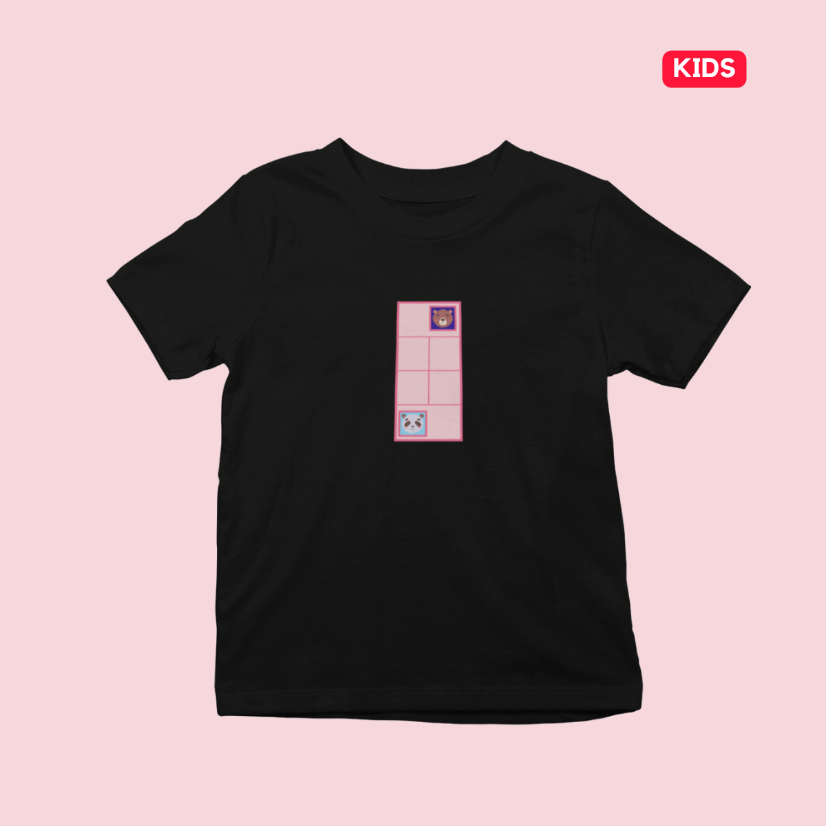 Love Tennis Single Court (Kids) - Pink