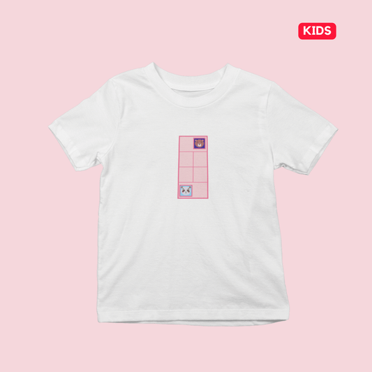 Love Tennis Single Court (Kids) - Pink