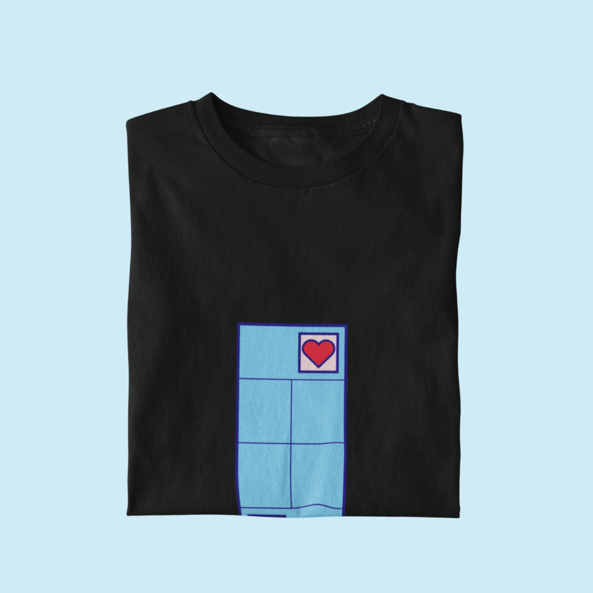 Love Tennis Single Court - Blue