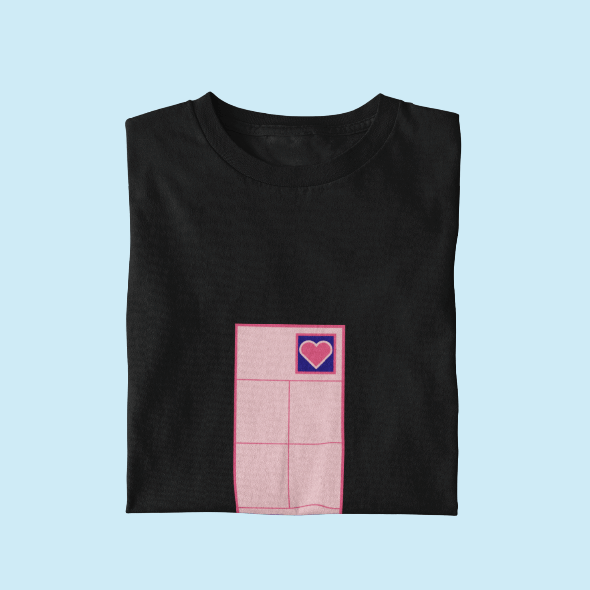 Love Tennis Single Court - Pink