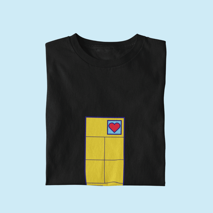 Love Tennis Single Court - Yellow