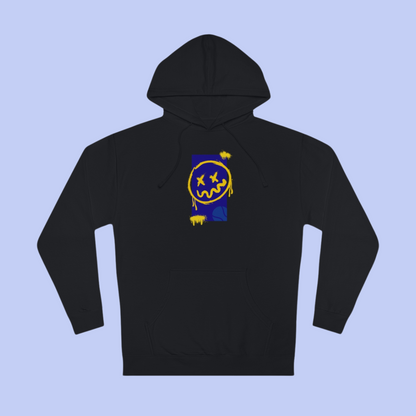 Urban Ace Artwork / Hoodie - Navy Yellow