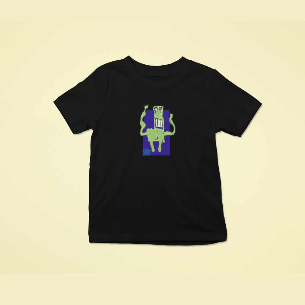“Wiggle King” Tee (Kids) - Navy