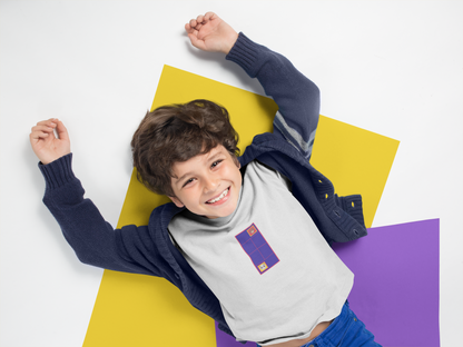 Love Tennis Single Court (Kids) - Navy
