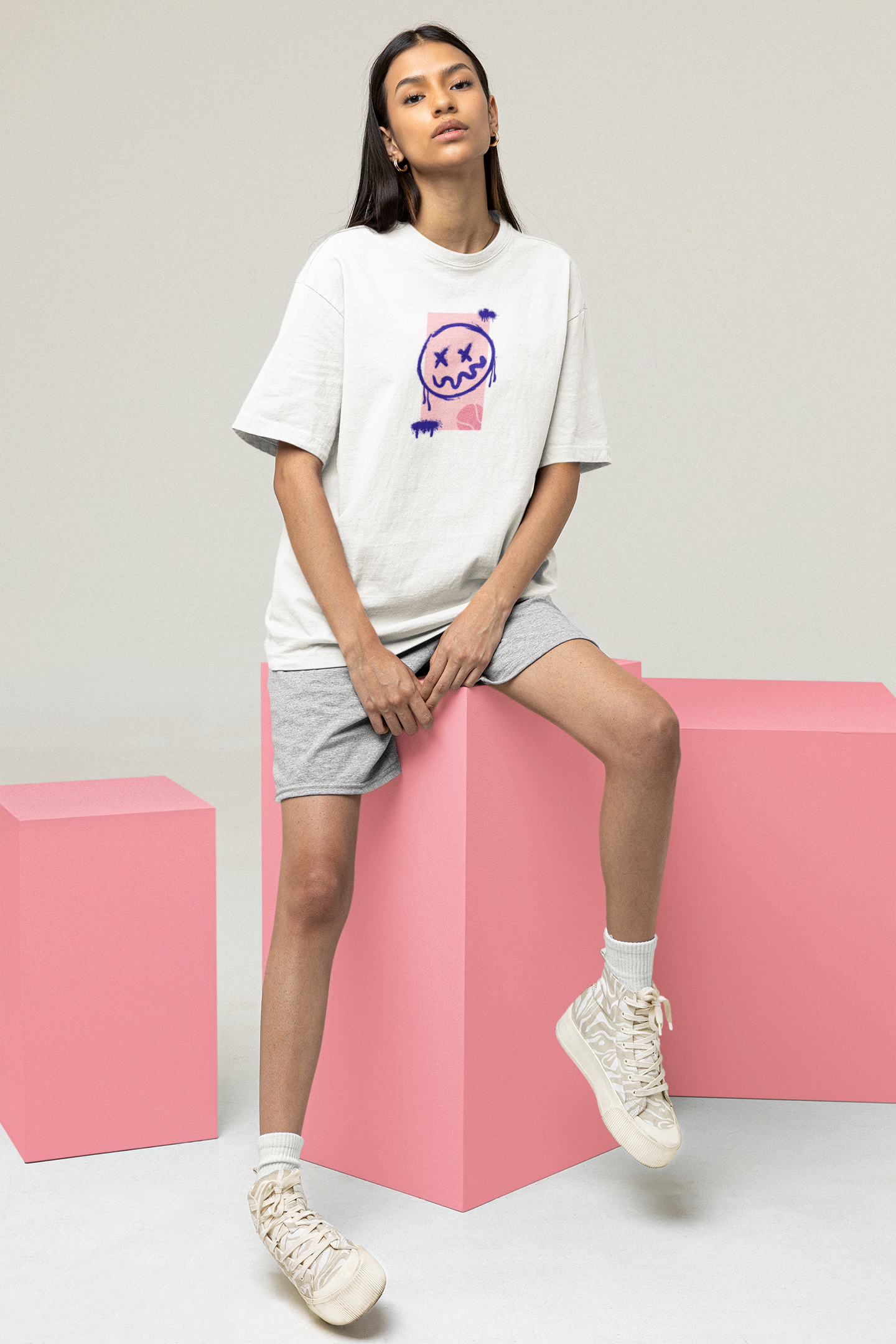 Urban Ace Artwork - Pink Navy