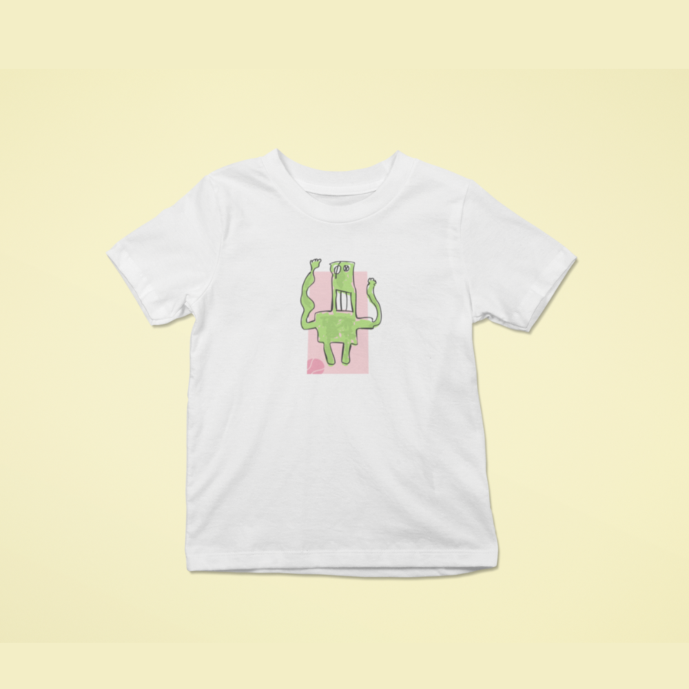 “Wiggle King” Tee (Kids) - Pink