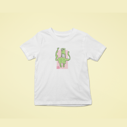 “Wiggle King” Tee (Kids) - Pink